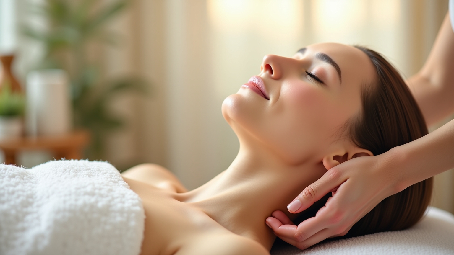 Massage de la nuque pour se détendre - étapes clés
